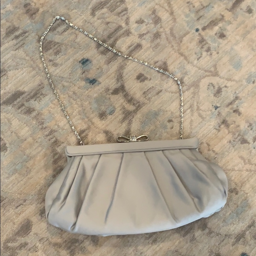 Light gray fancy purse